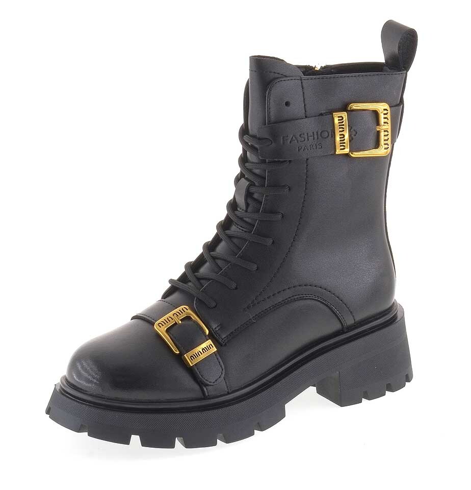 Ботинки женские BERKONTY JH7785-1KM черные