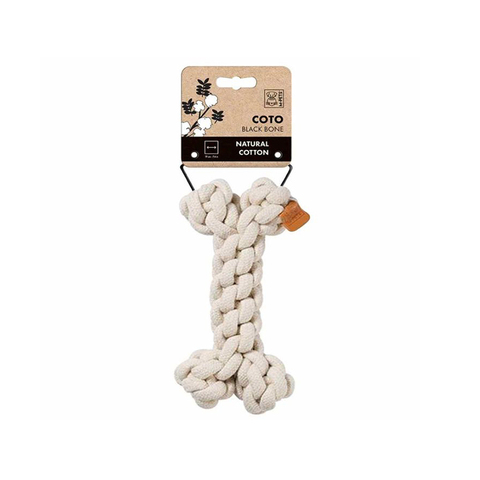 Игрушка для собак M-PETS СОТО косточка, 19 см, цвет белый
