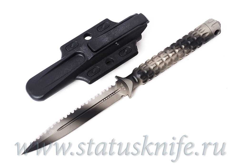 Нож Microtech ADO 115-3SC Stealth Camo Dagger Fixed Full Serr