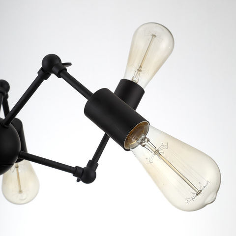 Люстра Arte Lamp Roots A9190LM-6BK