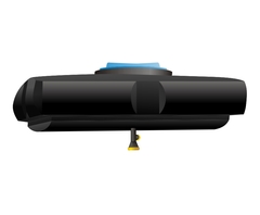 Пластиковый бак для душа ЕЗПИ 200 л. горизонтальный (1080x1080x280см;) - арт.559616