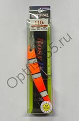 Воблер Rosy Down Crystal 110F 110мм, 15гр, загл.3,0-5,0м