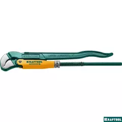 KRAFTOOL PANZER-S, №1, 1?, 330 мм, трубный ключ с изогнутыми губками (2733-10)