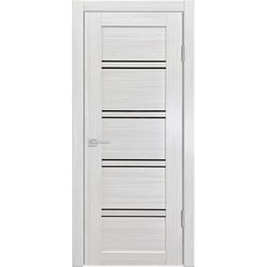 Купить Межкомнатная дверь экошпон Legend ЛУ-08 белёный дуб остеклённая