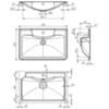 BelBagno BB700/455-LV-MR-ALR Раковина из искусственного мрамора