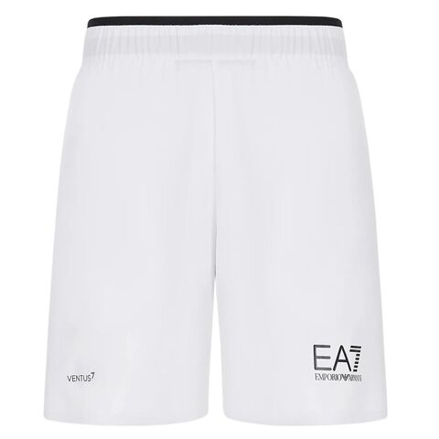 Шорты теннисные EA7 Man Woven Shorts - white