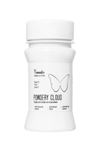 Пудра для ухода за игрушками Powdery Cloud с нейтральным ароматом - 40 гр. - Eromantica 211611