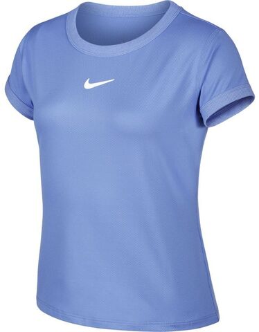 Футболка для девочек Nike Court G Dry Top SS - royal pulse/white