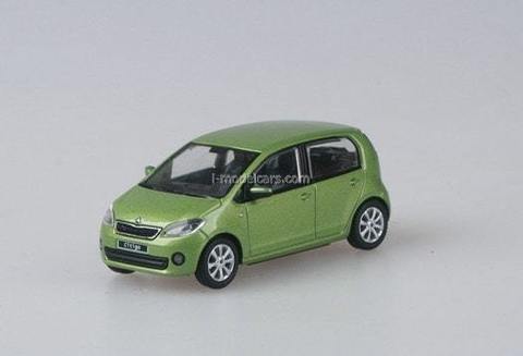 Skoda Citigo 2012 Spring green metallic Abrex 1:43