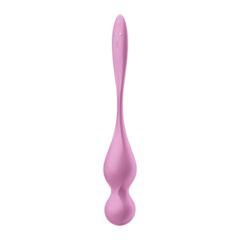 Тренажер для интимных мышц с вибрацией Satisfyer Love Birds 1 розовый (Connect App)