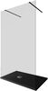 Allen Brau Infinity 3.21046.BBA.T Душевая перегородка, цвет: чёрный