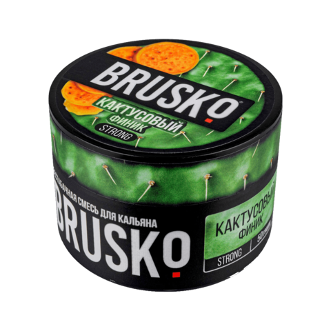 Бестабачная смесь для кальяна BRUSKO 50г STRONG - Кактусовый финик