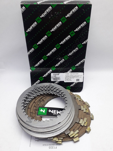 F1333AC Комплект дисков сцепления мото (фрикционные + металлические) ()  NEWFREN