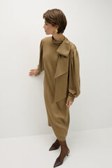 Платье с бантом