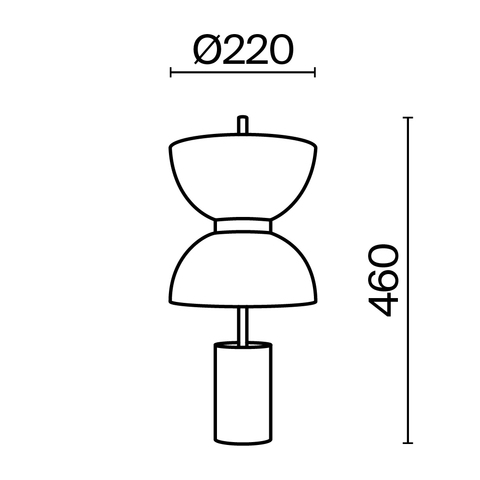 Настольная светодиодная лампа Maytoni Memory MOD178TL-L11W3K