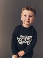 Лонгслив для мальчика Next 948-946, Черный