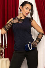 Топ Верда (темно-синий) Б14710-8М LT Collection