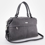 Сумка Саломея 110 македония серый + черный