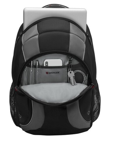 Картинка рюкзак городской Wenger  черный - 3