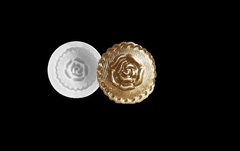 Силиконовый молд Роза в оправе