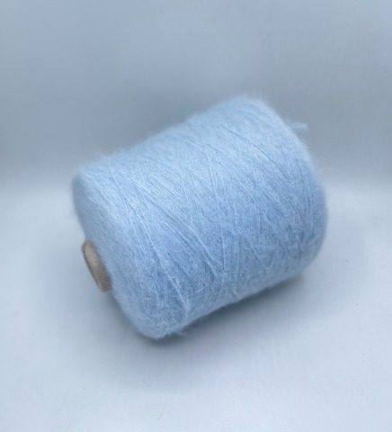 Lineapiu (пр.Италия),art-Melrose 550м/100гр, 71% Альпака, 4%Меринос, 22% Полиамид, 3%'Эластан , цвет-Небесно-голубой, арт.36759