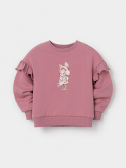 джемпер  для девочки  КР 302876/темно-розовый 1710 к643