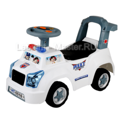 Детский толокар/каталка "MalinaBay НТ-5516" белый