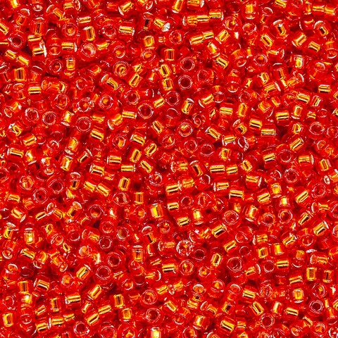 Японский бисер TOHO Treasure (№25), с внутренним серебрением, прозрачный