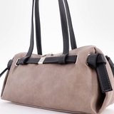 Сумка Саломея 2032 македония тауп + черный