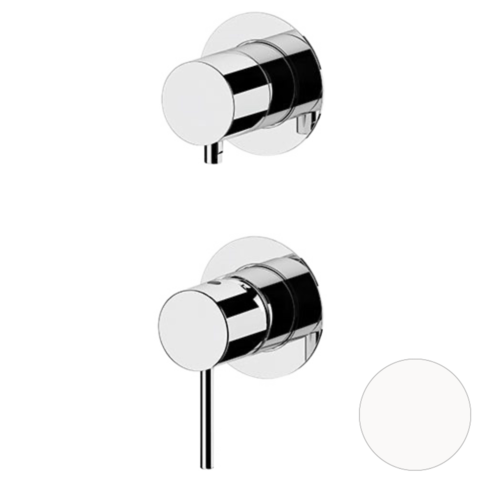 Remer X92PWBBO Смеситель для душа Remer X Style X92PWBBO, белый матовый