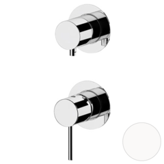 Remer X92PWBBO Смеситель для душа Remer X Style X92PWBBO, белый матовый фото