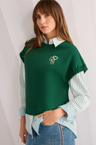 Marc Cain Sports Рубашка хлопковая в полоску