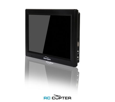 FPV монитор Hawkeye Captain X 10.2" 1024*600 с приёмником 4.9-6.0 ГГц, 96 ch, DVR, HDMI