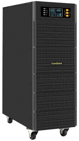 Источник бесперебойного питания Exegate PowerExpert TL-575-6kVA.192V.LCD.AVR.T.USB.RS232.SNMP