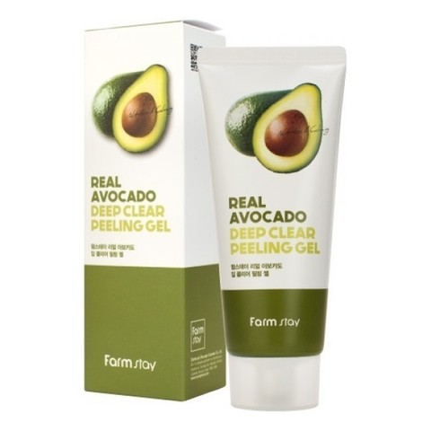 Farm Stay Real Avocado Deep Clear Peeling Gel отшелушивающий гель с экстрактом авокадо