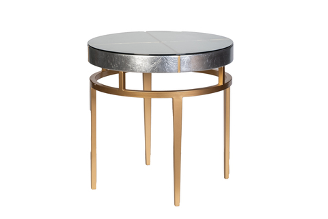 Стол журнальный Futuro Garda Decor серебристый