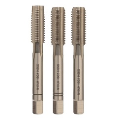 Метчик М10х1,5 (Комплект 3шт, левый) DIN352 HSS-G 6h 70мм a=5,5 Volkel 27046