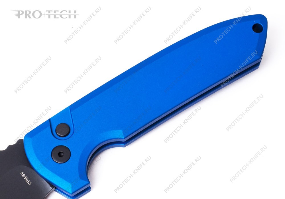 Нож Pro-Tech Rockeye Blue 3V Exclusive - фотография 