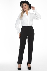 Брюки Стильный офис (блэк, нью) Diolche