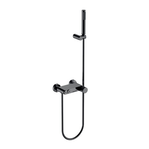 Boheme 123-SGM.3 Смеситель STICK для ванны SHINE GUN METAL LINEA