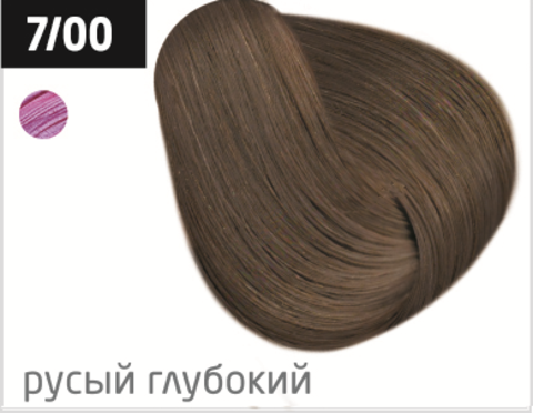 OLLIN color 7/00 русый глубокий 100мл перманентная крем-краска для волос