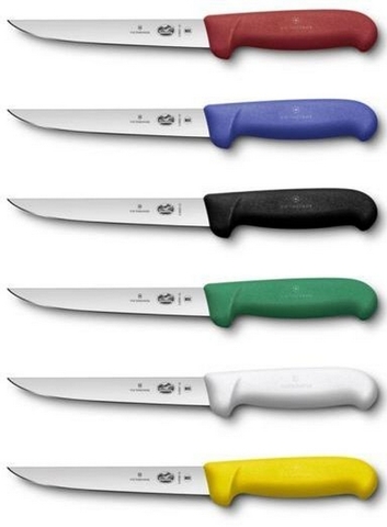 Нож кухонный Victorinox Fibrox стальной обвалочный, 150 mm (5.6007.15)