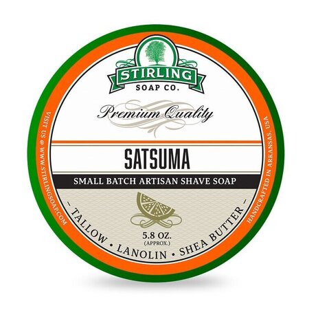 Мыло для бритья Stirling Satsuma 170 мл