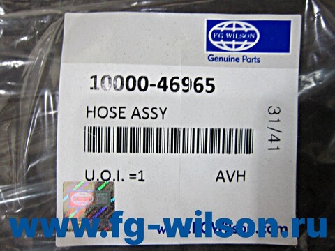 Шланг в сборе / HOSE ASSEMBLY 700MM АРТ: 10000-46965