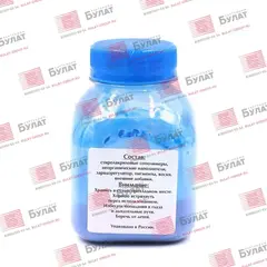 Тонер БУЛАТ HP Color LJ CP1215, Color LJ M251 (Голубой, банка 40 г)