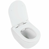 Подвесной безободковый унитаз Cezares Stylus CZR-513-TH-R/CZR-2011-SC, сиденье SoftClose, белый