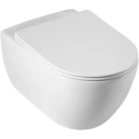 Cezares CZR-191-TH/BS Чаша подвесного унитаза с функцией биде 524х370х340