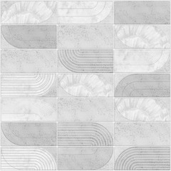 Декоративная стеновая панель ПВХ Палома Грей 482х482 мм