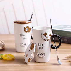 Кружка керамическая Креативный кот в ассортименте