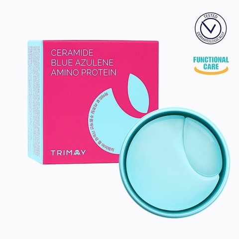 Патчи для кожи вокруг глаз с керамидами, азуленом и аминокислотами, 60 шт. / Trimay Hydro Lifting Gel Eye Patch